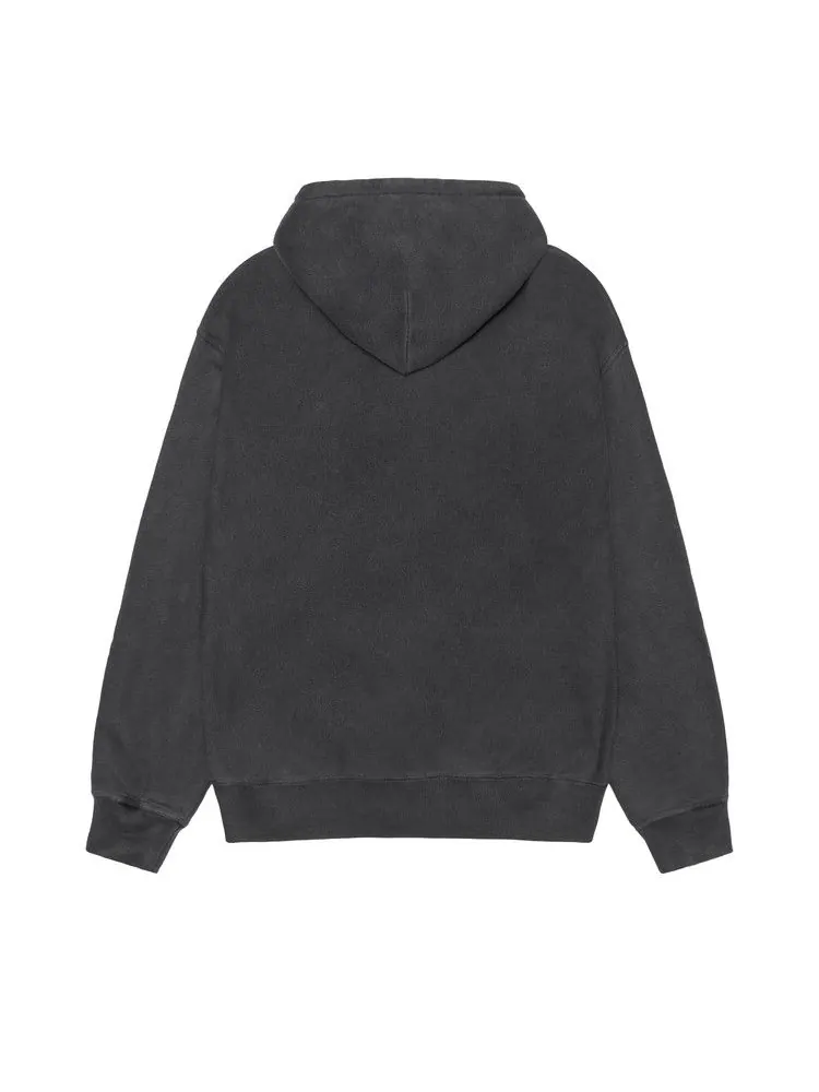 Худи Stussy Jumbo Hoodie Pigment Dyed — изображение 2 из 2, черный