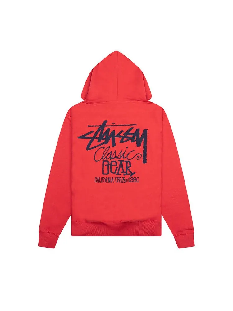 Худи Stussy Classic Gear Hoodie — изображение 2 из 2, кайенский оранжевый