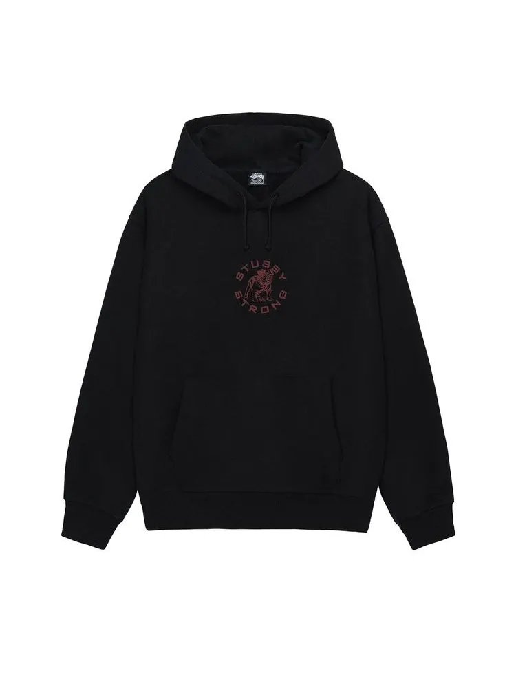 Худи Stussy Strong Mac Hoodie — изображение 1 из 2, черный