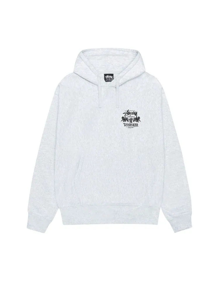 Худи Stussy Tough Gear International Hoodie — изображение 1 из 2, пепельный вереск