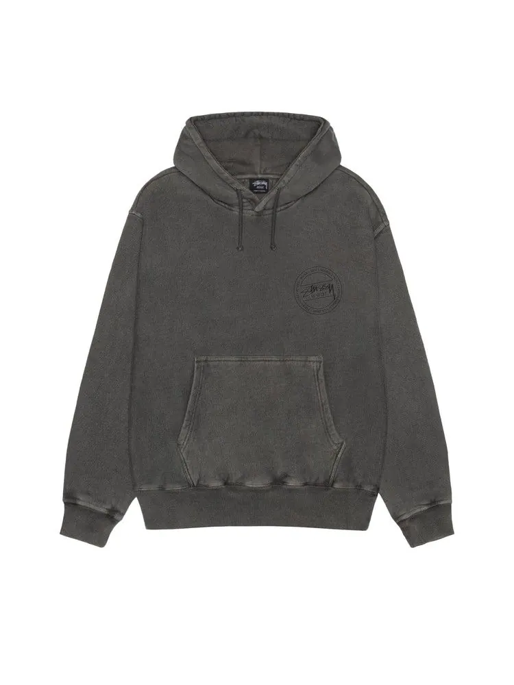 Худи Stussy Wear Hoodie Pigment Dyed — изображение 1 из 2, черный