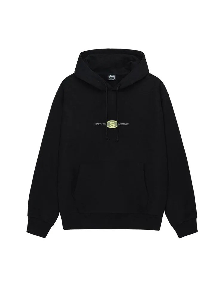 Худи Stussy Worldwide Dot Hoodie — изображение 1 из 2, черный