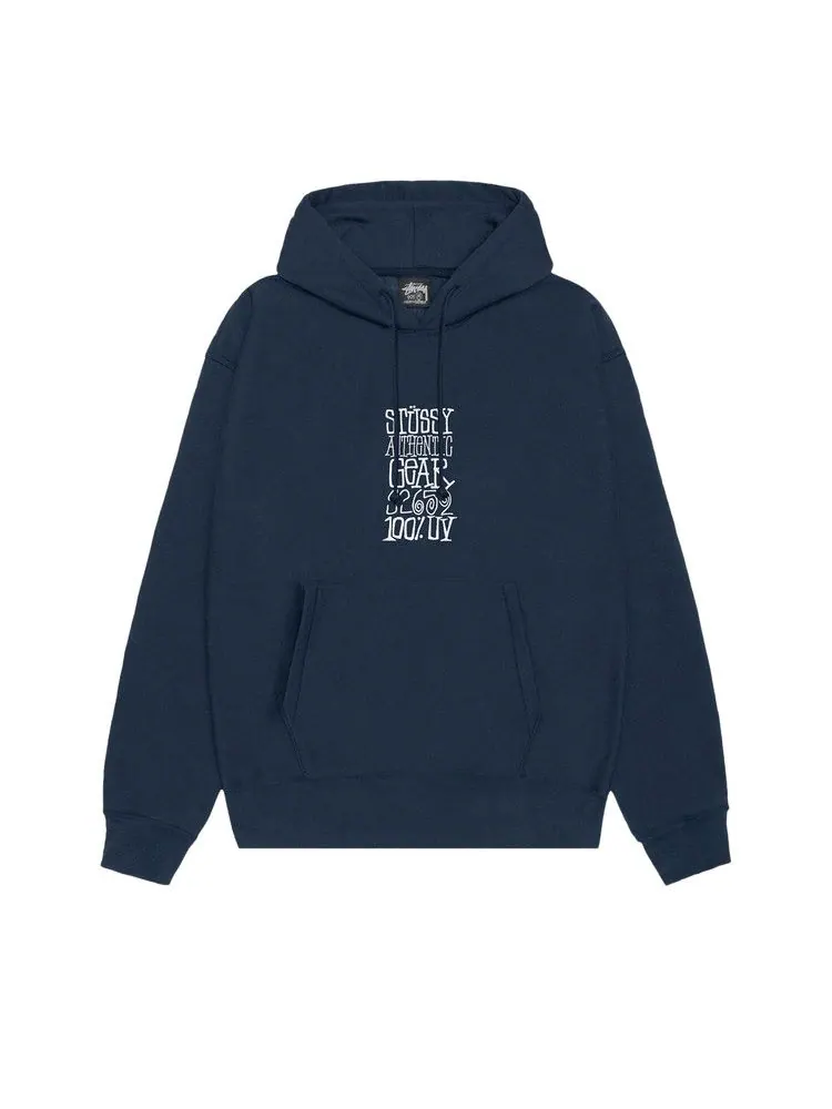 Худи Stussy Authentic Gear Hoodie — изображение 1 из 2, темно-синий