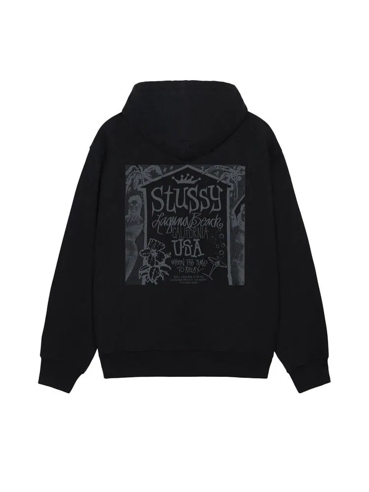 Худи Stussy Beach House Hoodie — изображение 2 из 2, черный