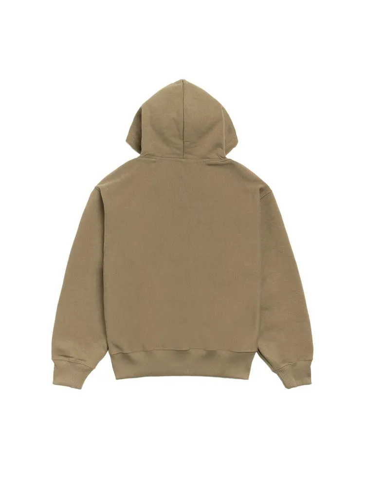 Худи Stussy Fawn Hoodie 'Army' — изображение 2 из 2, бежевый