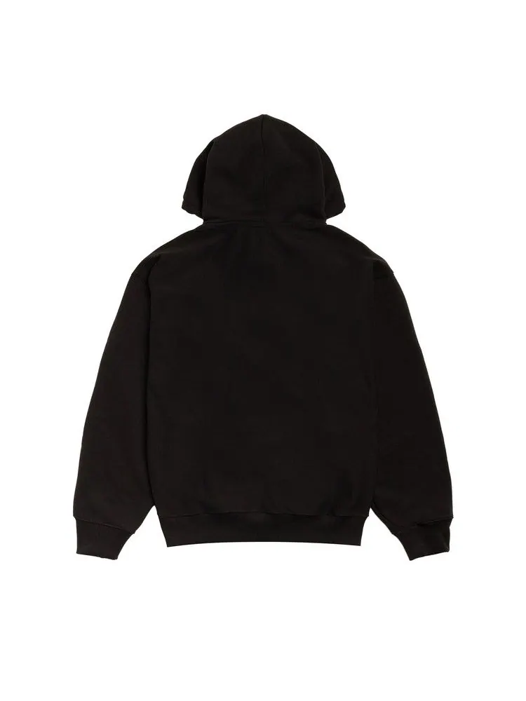 Худи Stussy Stretch Hoodie 'Black' — изображение 2 из 2, черный
