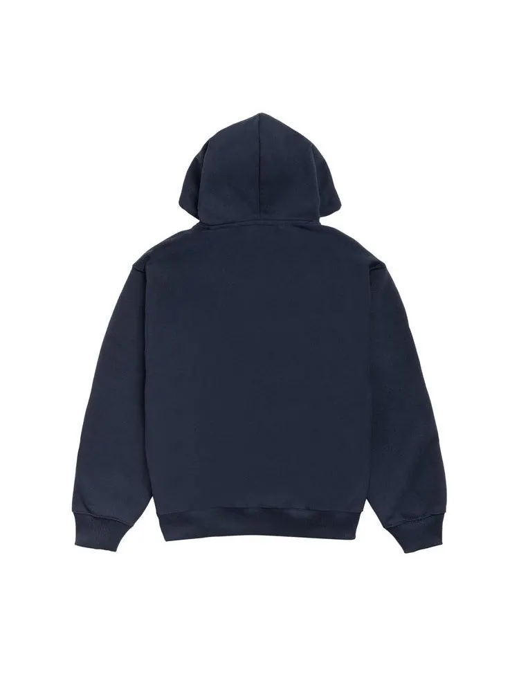 Худи Stussy Stretch Hoodie 'Navy' — изображение 2 из 2, синий