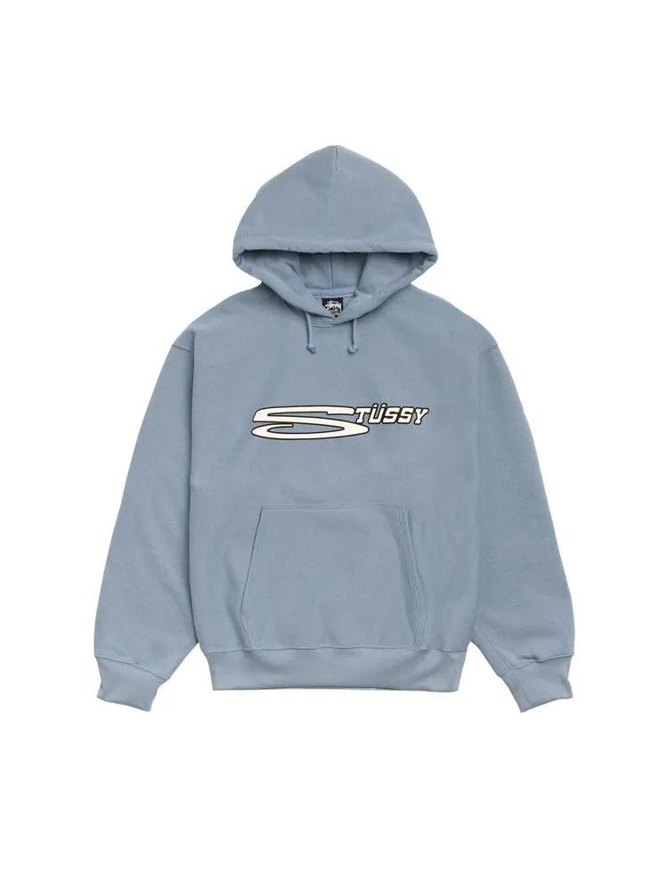 Худи Stussy Stretch Hoodie 'Slate' — изображение 1 из 2, синий