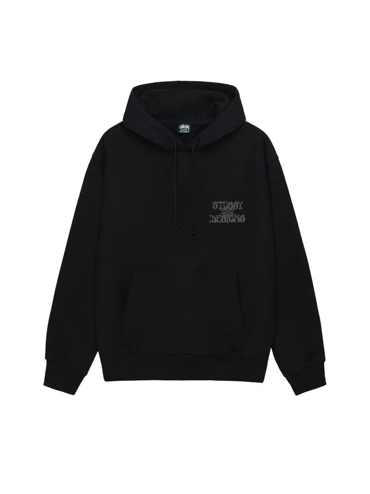 Худи Stussy Wes Palms Hoodie — изображение 1 из 2, черный