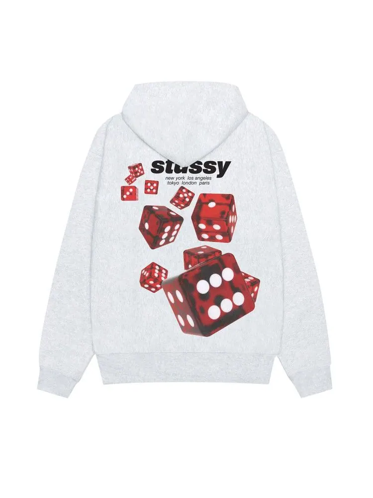Худи Stussy Rollers Hoodie — изображение 2 из 2, пепельный вереск