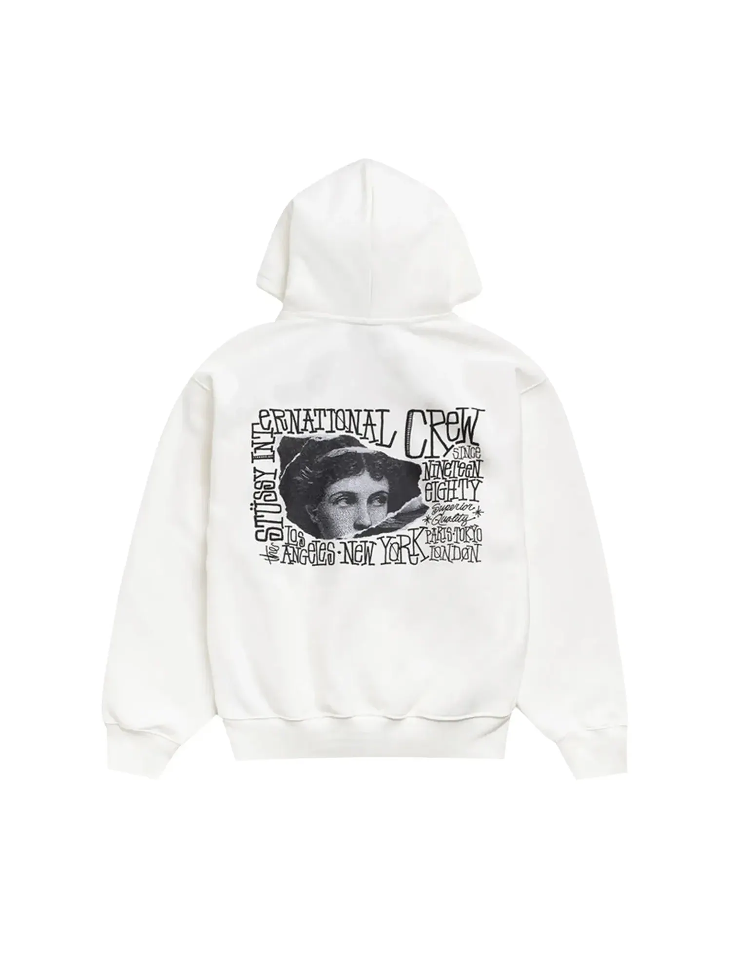 Худи Stussy Victoria Hood — изображение 2 из 2, белый