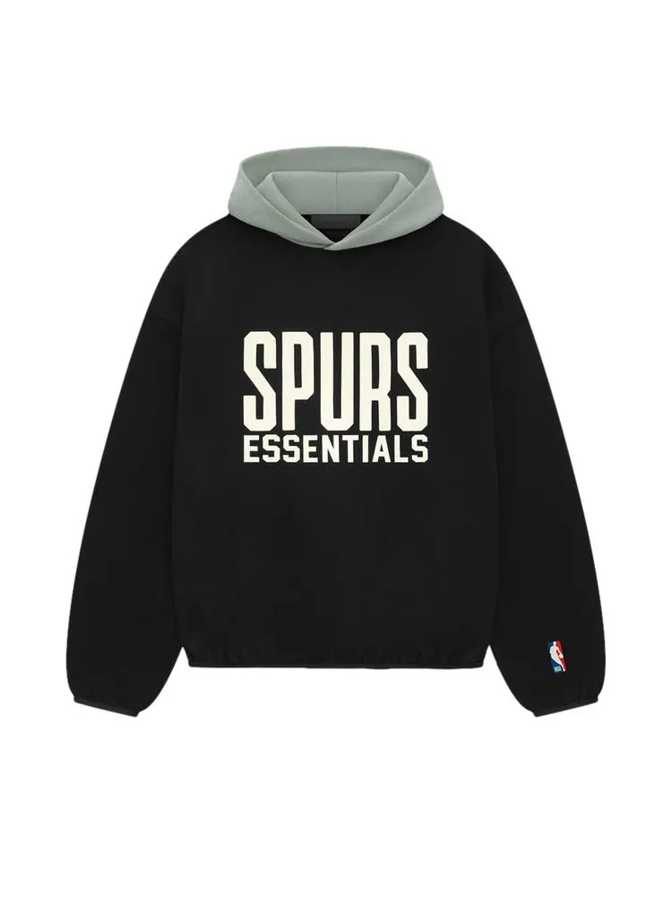 Худи Fear of God Essentials x NBA Spurs Hoodie — изображение 1 из 2, черный