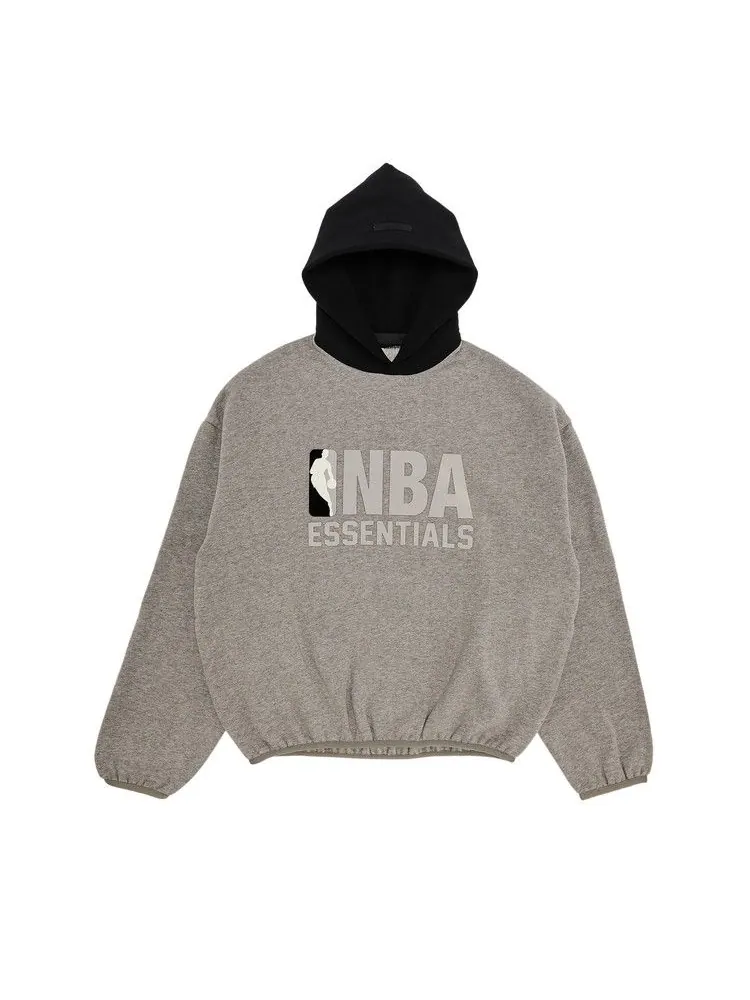Худи Fear of God Essentials x NBA Hoodie — изображение 1 из 3, черный