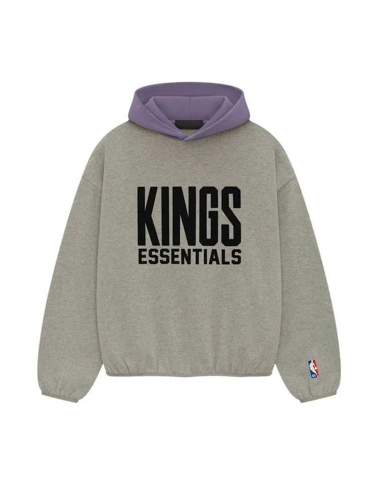 Худи Fear of God Essentials x NBA Sacramento Kings Hoodie — изображение 1 из 2, серый