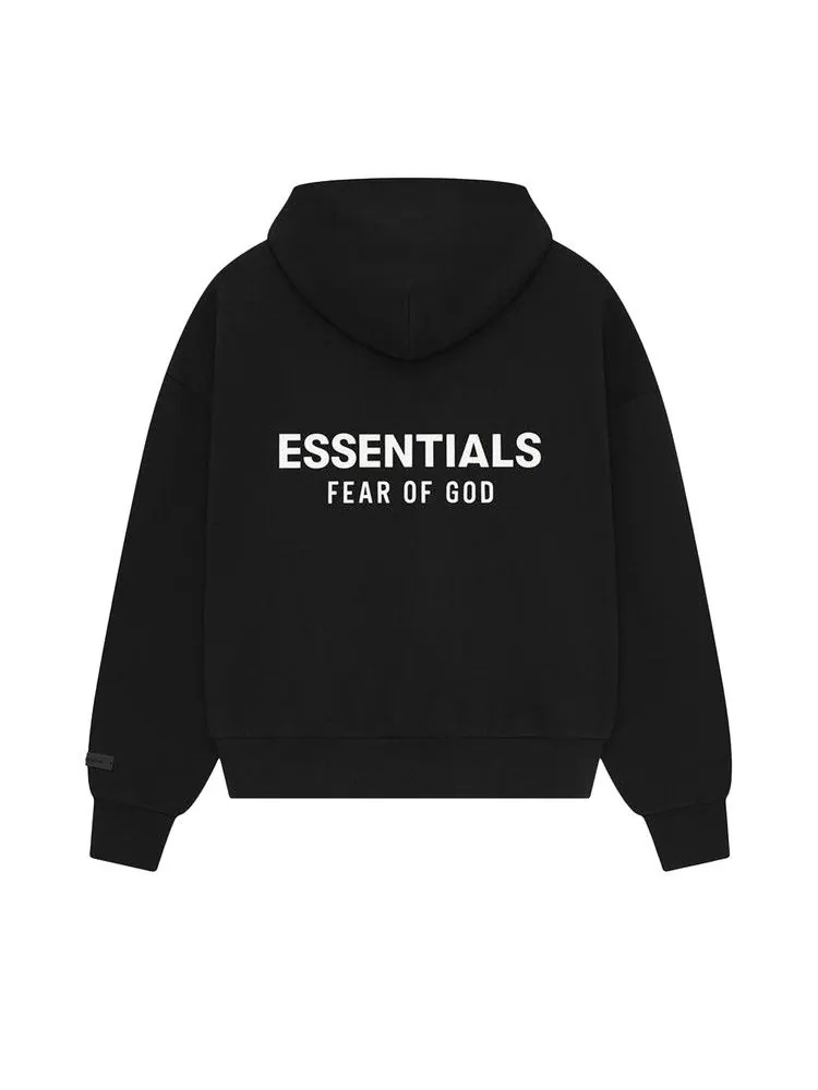 Худи Fear of God Essentials Classic Fit Fleece Hoodie — изображение 2 из 3, черный