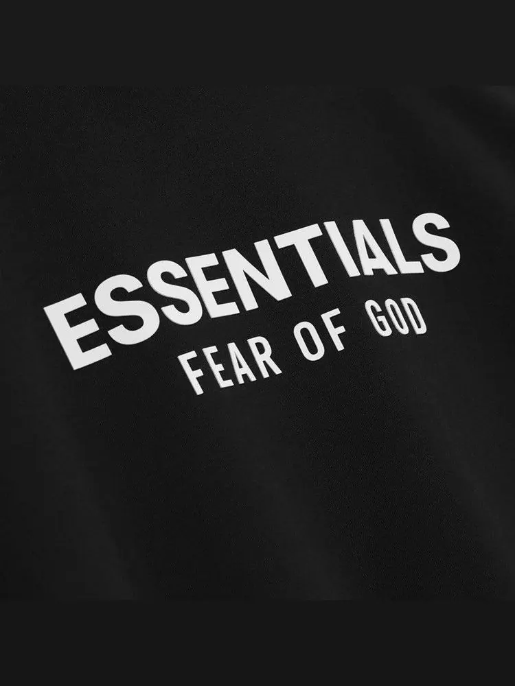 Худи Fear of God Essentials Classic Fit Fleece Hoodie — изображение 3 из 3, черный
