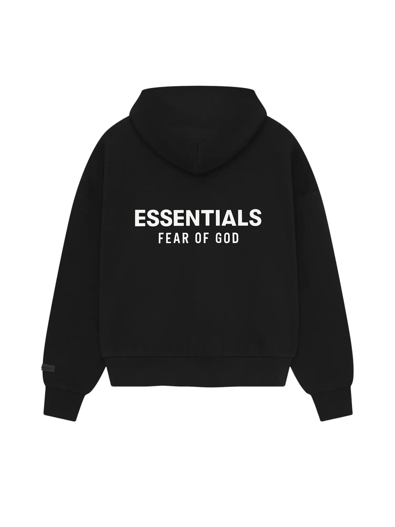 Классическая толстовка Fear of God Essentials — изображение 2 из 2, винтажный черный