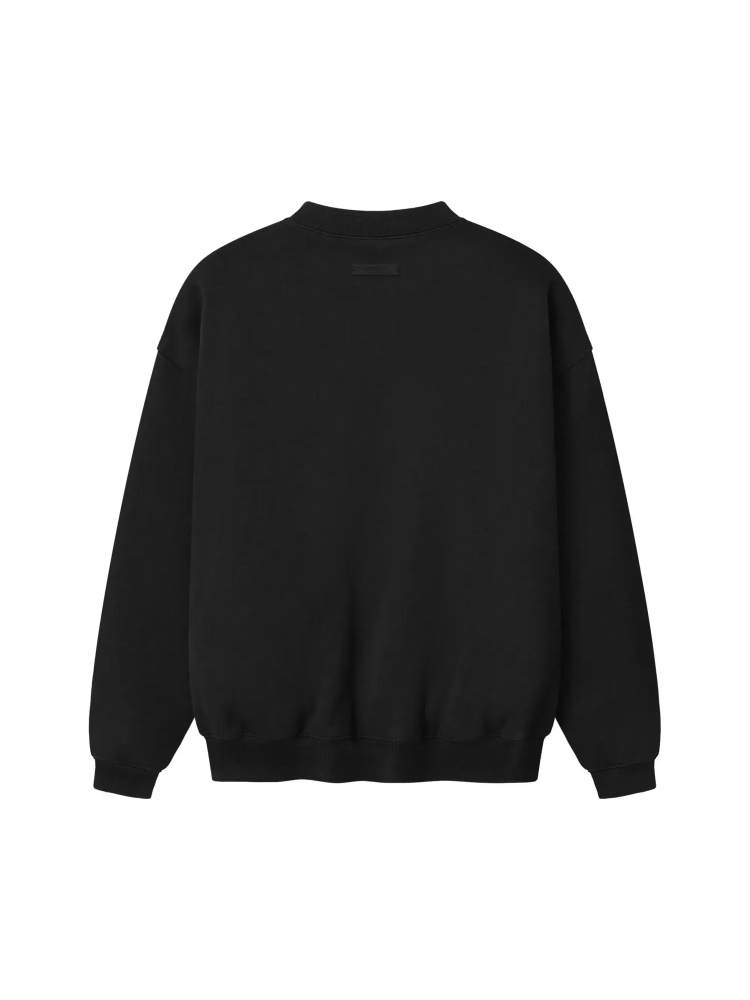 Свитшот Fear of God Essentials Varsity 90s Crewneck — изображение 2 из 2, винтажный черный