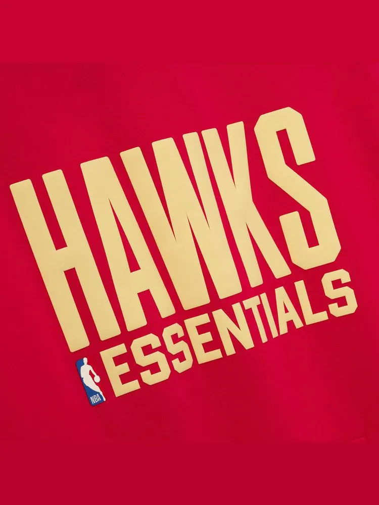 Свитер Fear of God Essentials Hawks Crewneck — изображение 3 из 3, красный
