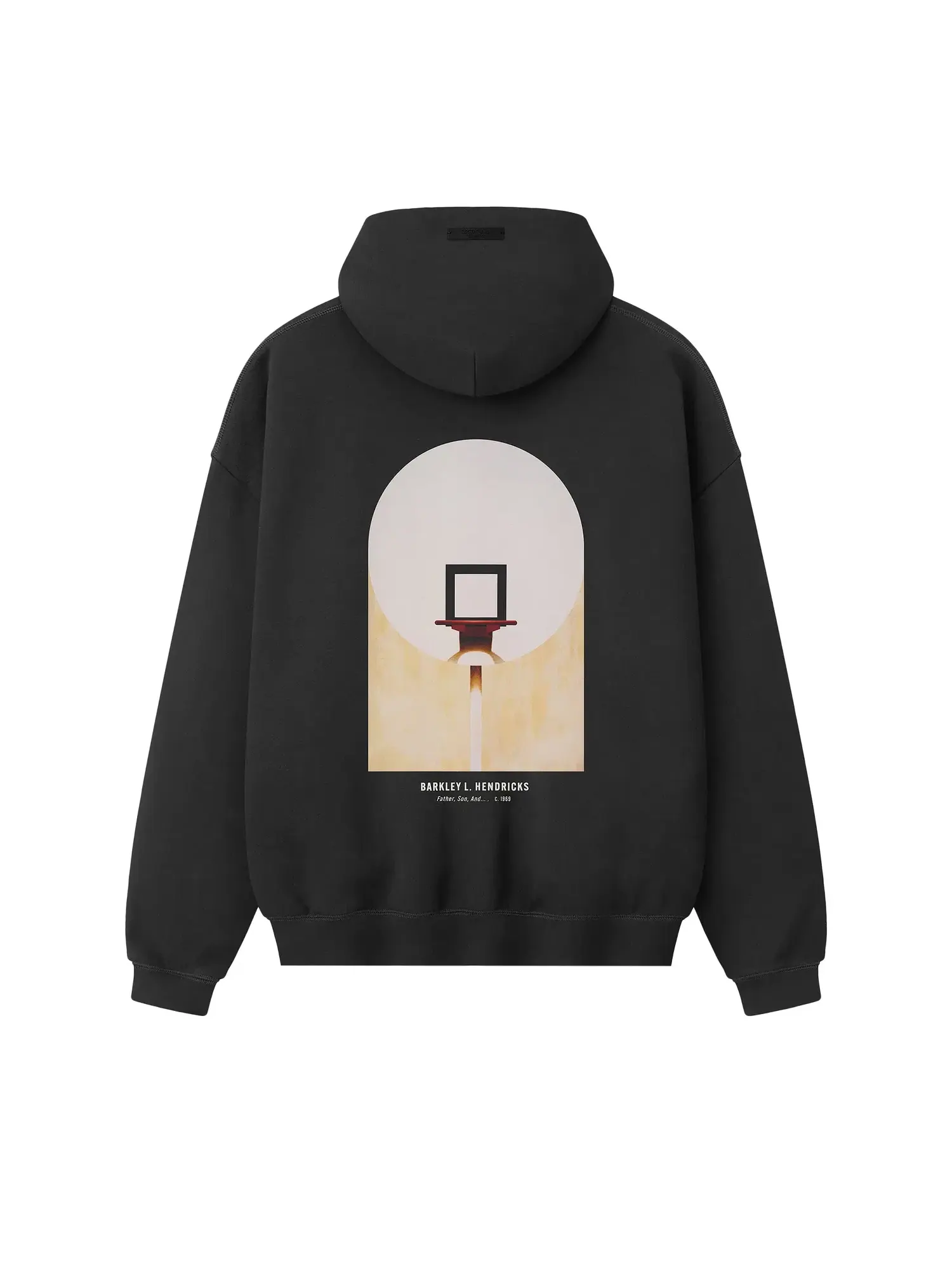 Худи Fear of God Essentials NBA x Barkley Hendricks 90s — изображение 2 из 2, черный