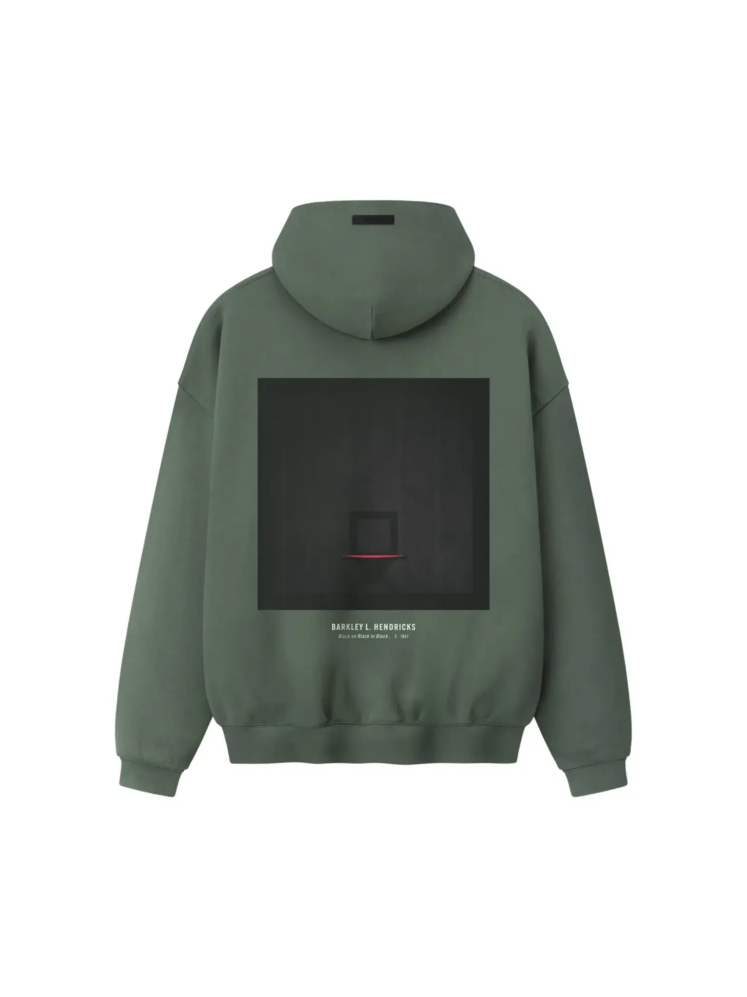 Худи Fear of God Essentials Celtics X Barkley Hendricks 90s — изображение 2 из 2, зеленый