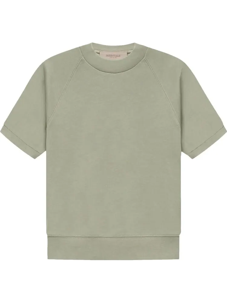 Футболка Fear of God Essentials Short-Sleeve Raglan Crewneck 'Seafoam' — изображение 1 из 1, зеленый