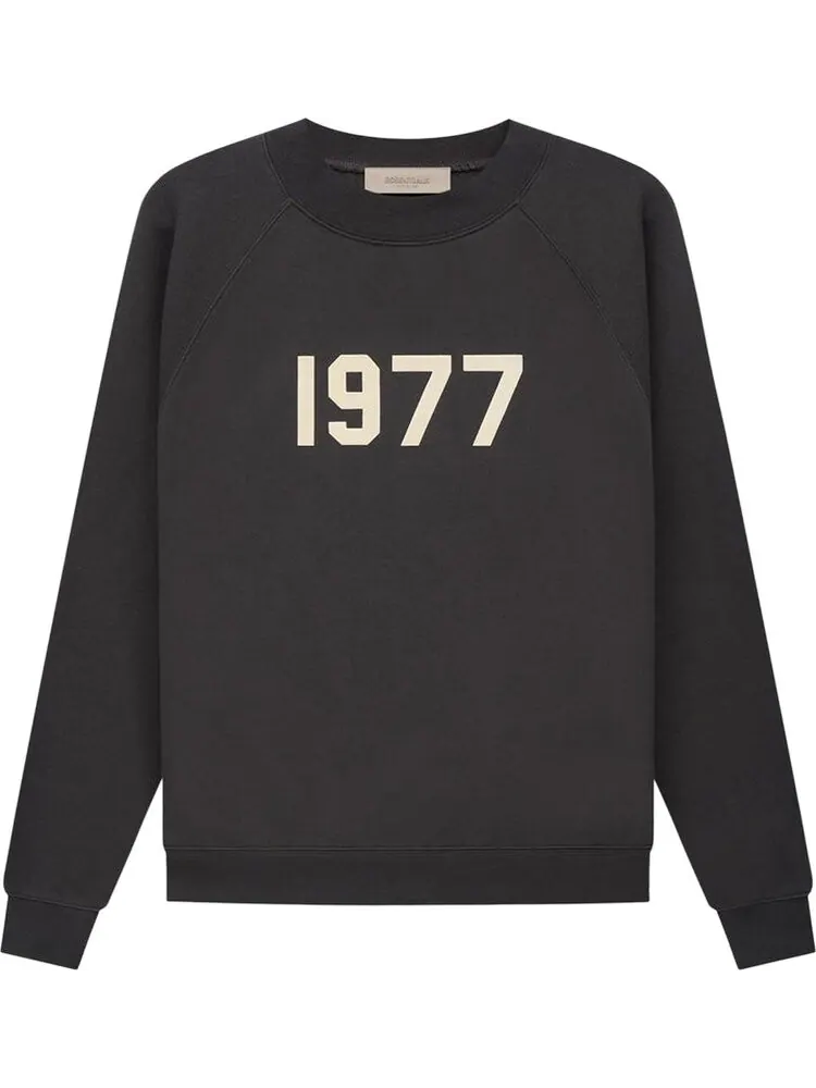Толстовка Fear of God Essentials Essentials Crewneck 'Iron' — изображение 1 из 2, черный