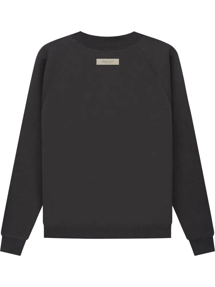 Толстовка Fear of God Essentials Essentials Crewneck 'Iron' — изображение 2 из 2, черный