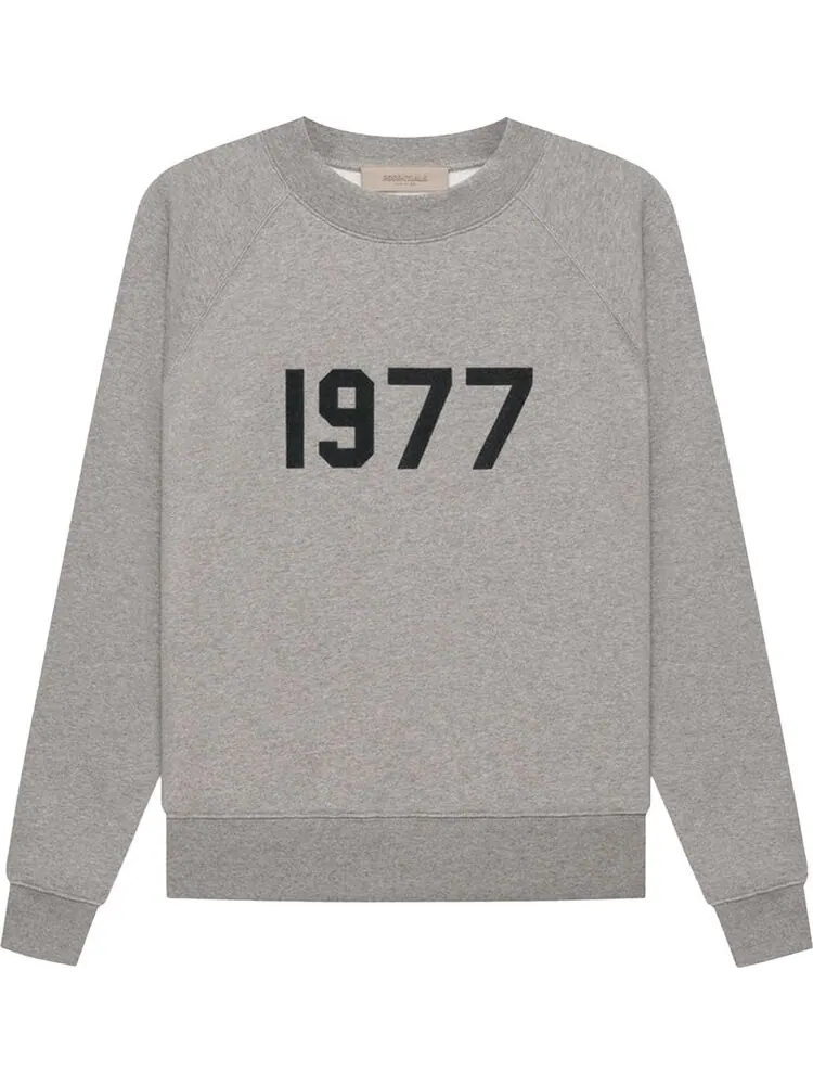 Толстовка Fear of God Essentials Essentials Crewneck 'Dark Oatmeal' — изображение 1 из 2, серый