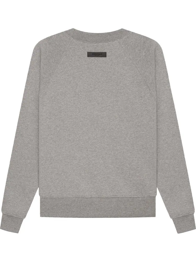 Толстовка Fear of God Essentials Essentials Crewneck 'Dark Oatmeal' — изображение 2 из 2, серый