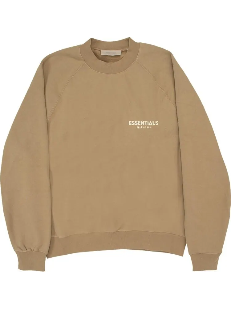 Толстовка Fear of God Essentials Essentials Crewneck 'Oak' — изображение 1 из 2, зеленый