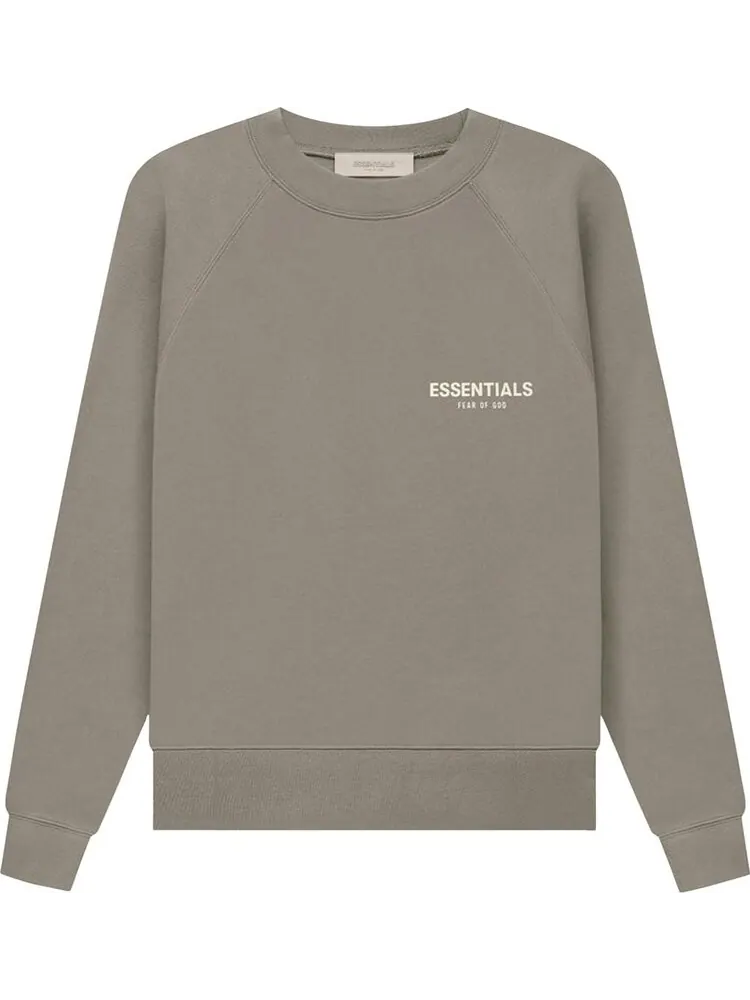 Толстовка Fear of God Essentials Essentials Crewneck 'Desert Taupe' — изображение 1 из 2, серый