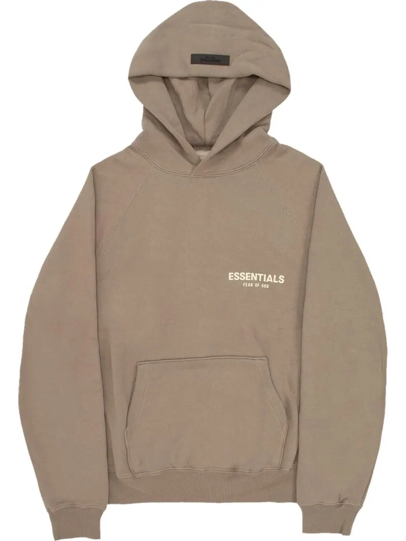 Худи Fear of God Essentials Essentials Hoodie 'Desert Taupe' — изображение 1 из 2, серый