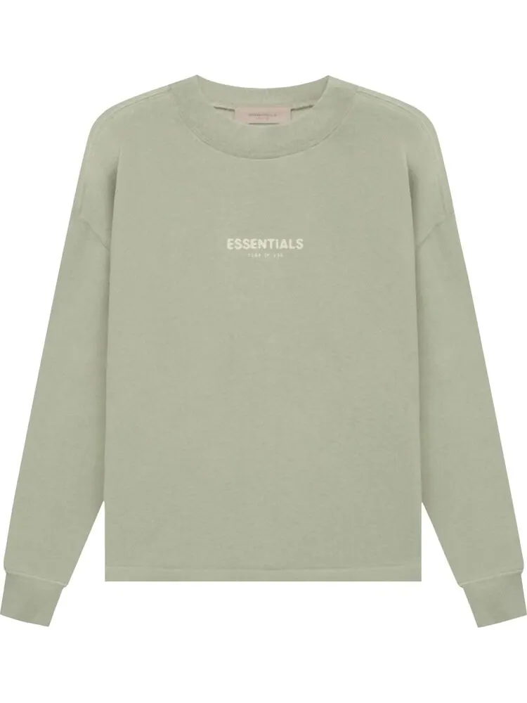 Толстовка Fear of God Essentials Relaxed Crewneck 'Sea Foam' — изображение 1 из 2, зеленый