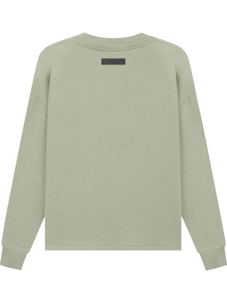 Толстовка Fear of God Essentials Relaxed Crewneck 'Sea Foam' — изображение 2 из 2, зеленый
