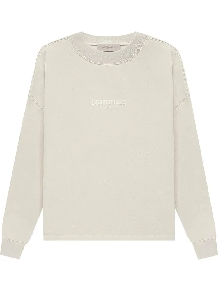 Толстовка Fear of God Essentials Relaxed Crewneck 'Wheat' — изображение 1 из 2, бежевый