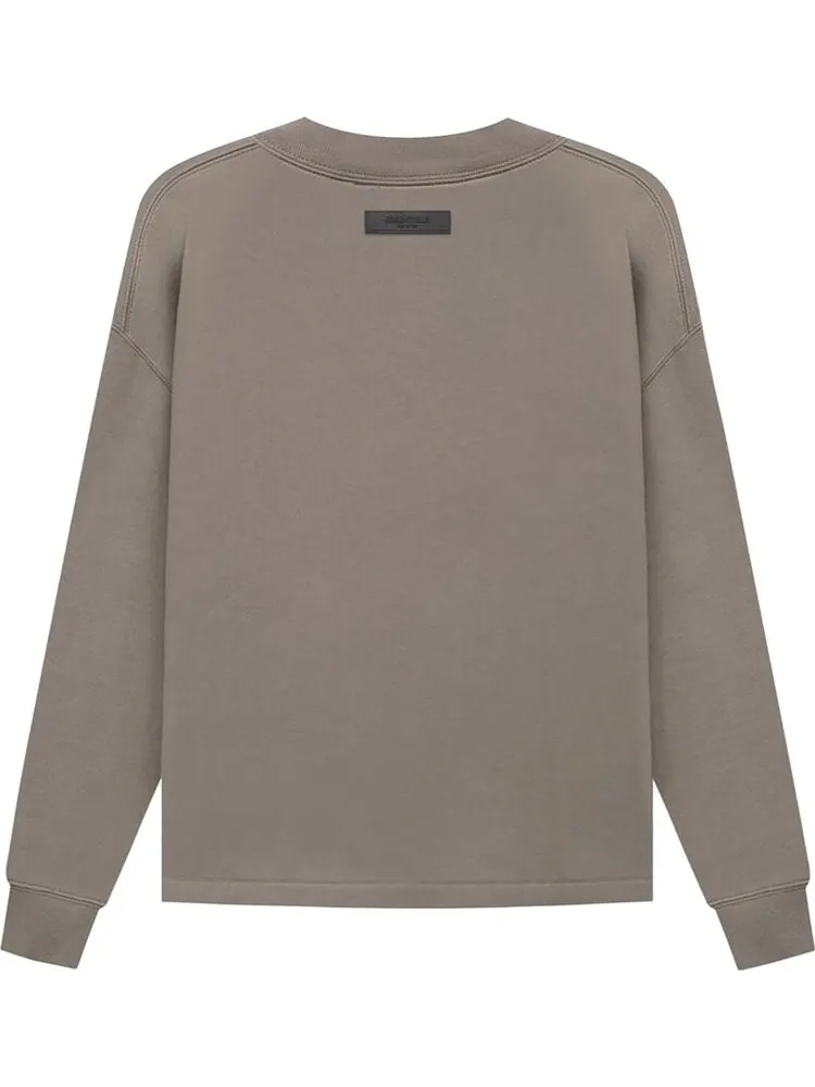 Толстовка Fear of God Essentials Relaxed Crewneck 'Desert Taupe' — изображение 2 из 2, серый
