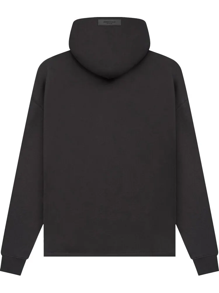 Худи Fear of God Essentials Relaxed Hoodie 'Iron' — изображение 2 из 2, черный