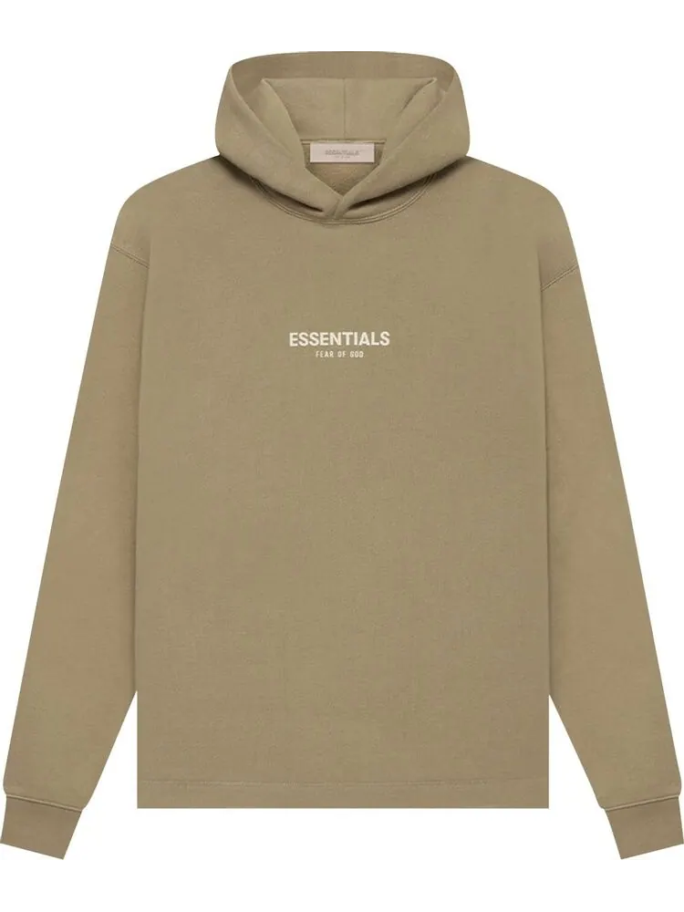 Худи Fear of God Essentials Relaxed Hoodie 'Oak' — изображение 1 из 2, зеленый
