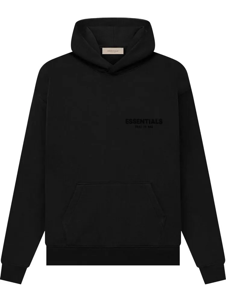 Худи Fear of God Essentials 'Stretch Limo' FW22, черное — изображение 1 из 2, черный