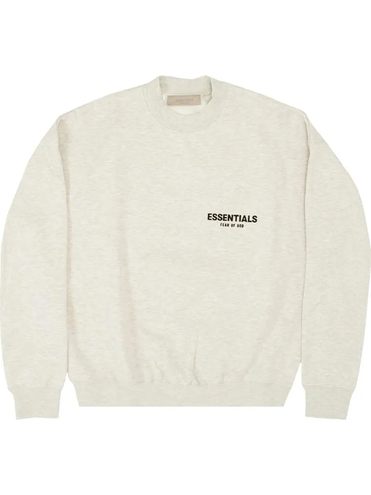 Худи Fear of God Essentials Crewneck — изображение 1 из 4, серый