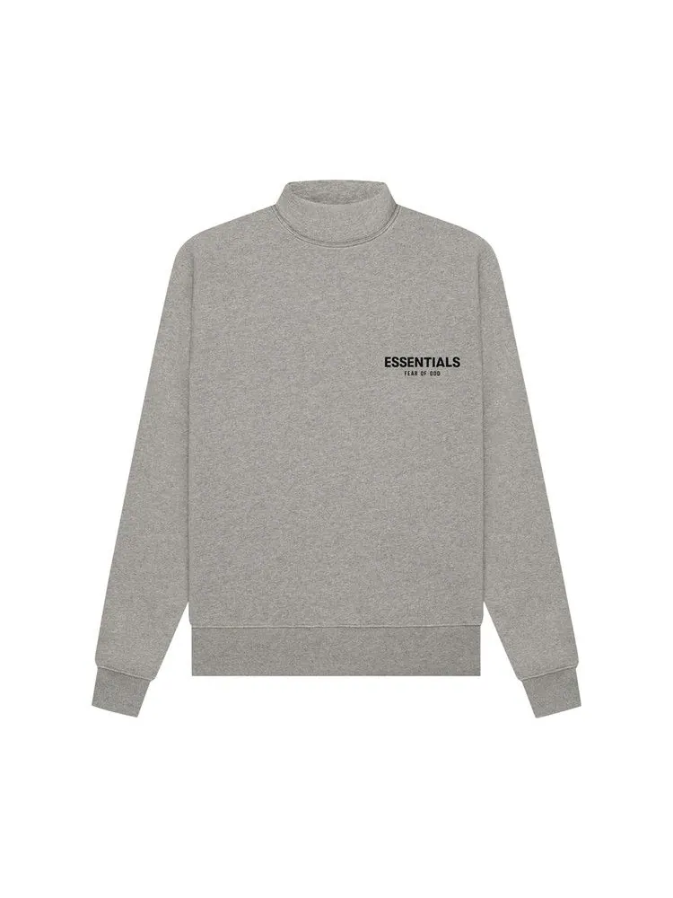 Топ Fear of God Essentials Mockneck — изображение 1 из 1, овсяный