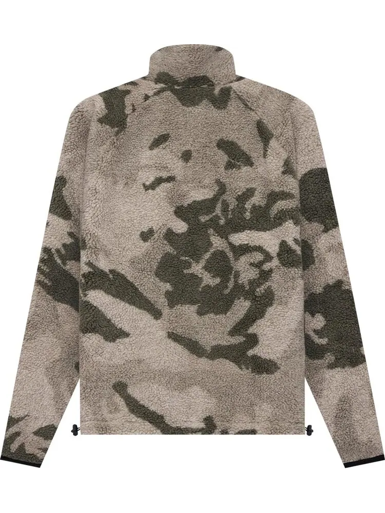 Куртка Fear of God Essentials Polar Fleece Full Zip Jacket 'Camo' — изображение 2 из 2, мульти