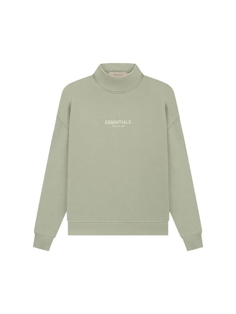 Топ Fear of God Essentials Essentials Mockneck — изображение 2 из 3, пенный