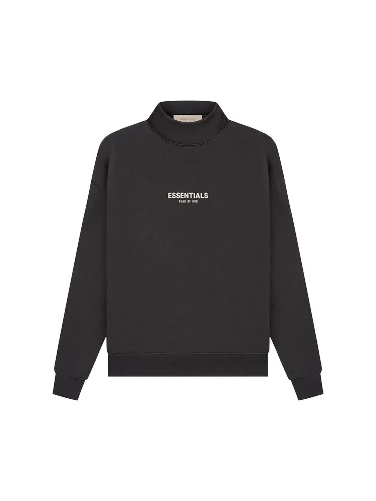 Топ Fear of God Essentials Essentials Mockneck — изображение 1 из 2, железный
