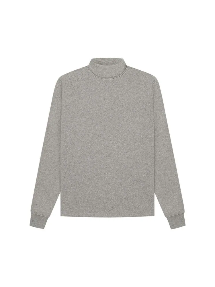Топ Fear of God Essentials Relaxed Mockneck — изображение 1 из 2, овсяный
