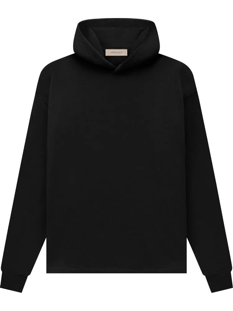 Худи Fear of God Essentials Relaxed Hoodie 'Stretch Limo' — изображение 1 из 2, черный