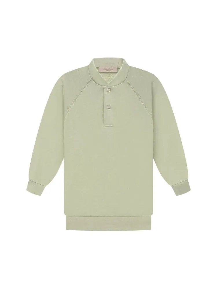 Топ Fear of God Essentials 3/4 Sleeve Henley — изображение 1 из 2, морская пена