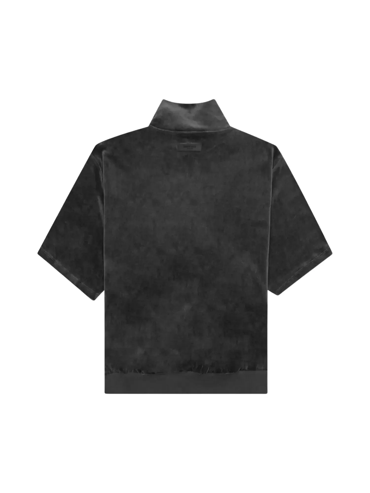Велюровый свитер с высоким воротником Fear of God Essentials — изображение 2 из 2, железный