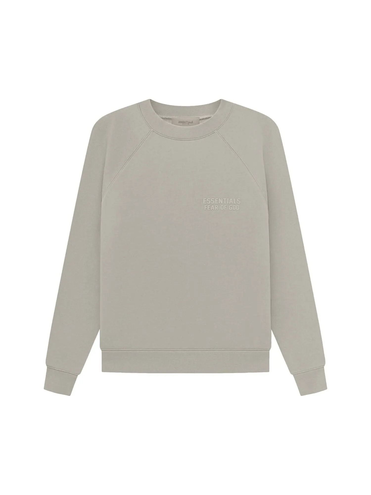 Толстовка с круглым вырезом Fear of God Essentials Seal — изображение 1 из 2, серый